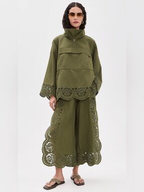Sea Vittoria Eyelet Pants, XS S M L